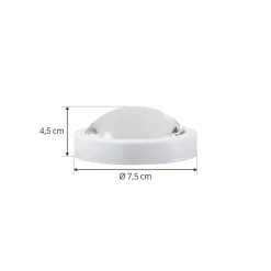Lindby LED-lamppu, GX53 4,8 W, 4 200 K, valkoinen, Ø 7,5 cm