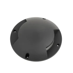 Lindby LED-lattiapistevalaisin Cormac, 2-valo, Ø 21 cm, IP67