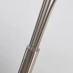 Lindby LED-lattiavalaisin Anea, 179 cm, 5-valo, nikkelin värinen