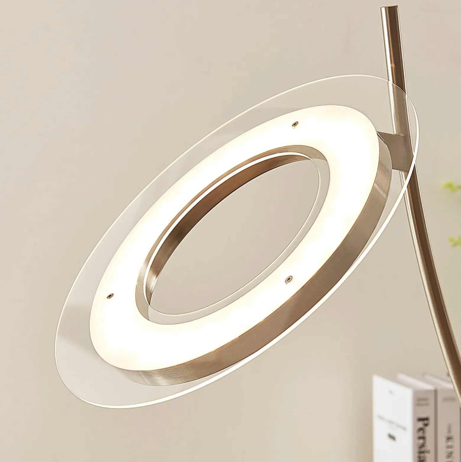 Lindby LED-lattiavalaisin Darion, harmaa, metallia, himmennettävä, 180cm
