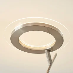 Lindby LED-lattiavalaisin Darion, harmaa, metallia, himmennettävä, 180cm