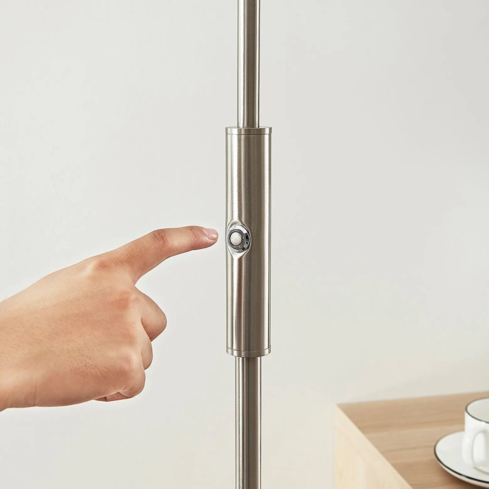 Lindby LED-lattiavalaisin Darion, harmaa, metallia, himmennettävä, 180cm