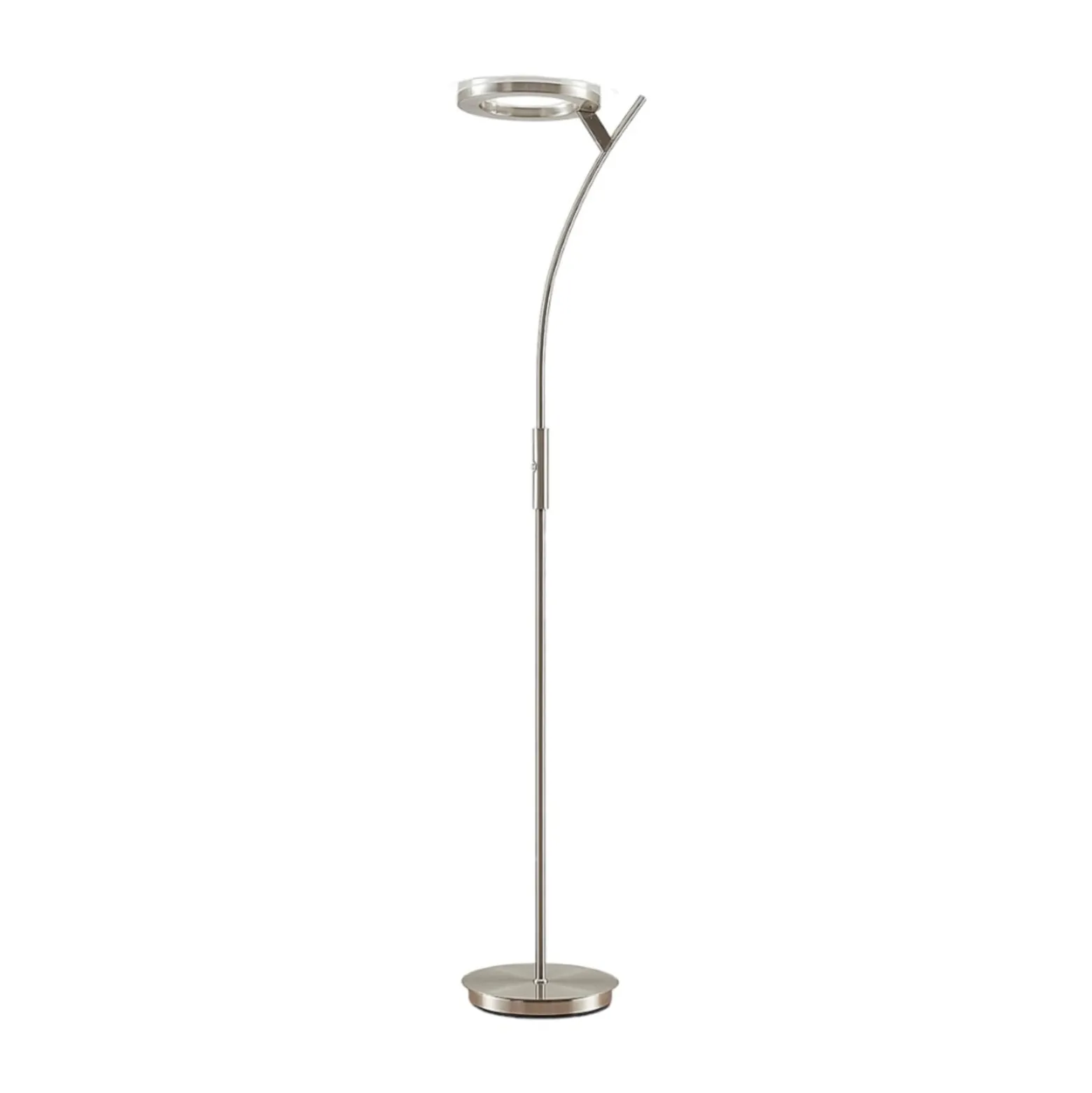 Lindby LED-lattiavalaisin Darion, harmaa, metallia, himmennettävä, 180cm