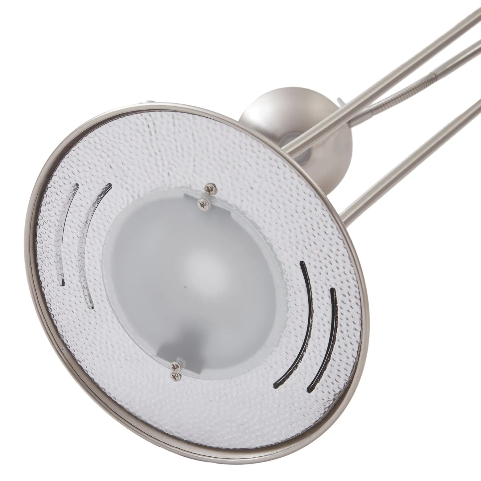 Lindby LED-lattiavalaisin Josefin, nikkeli, lukuvalo, himmennettävä