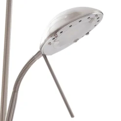 Lindby LED-lattiavalaisin Josefin, nikkeli, lukuvalo, himmennettävä
