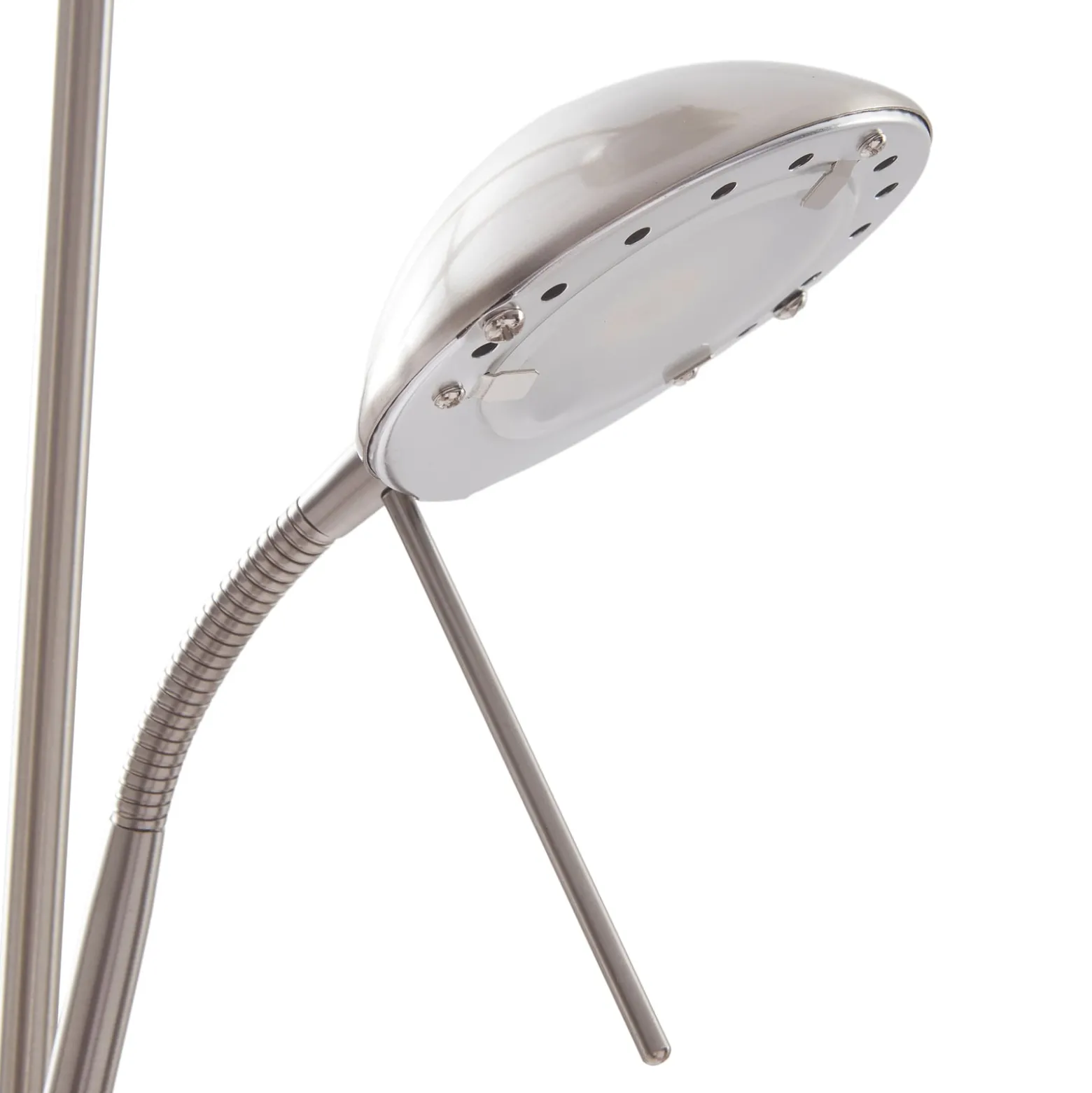 Lindby LED-lattiavalaisin Josefin, nikkeli, lukuvalo, himmennettävä