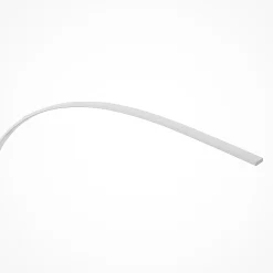 Lindby LED-lattiavalaisin Kendra, valkoinen, alumiini, korkeus 180cm