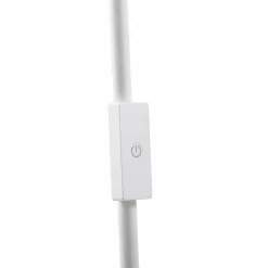 Lindby LED-lattiavalaisin Maori, valkoinen, metalli, CCT, himmennettävä