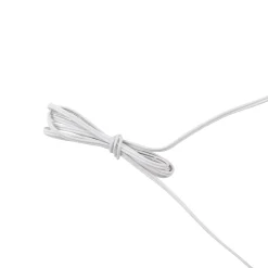 Lindby LED-lattiavalaisin Maori, valkoinen, metalli, CCT, himmennettävä