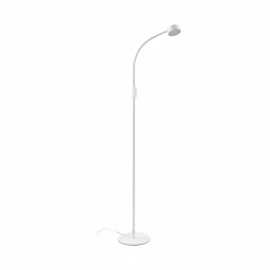 Lindby LED-lattiavalaisin Maori, valkoinen, metalli, CCT, himmennettävä