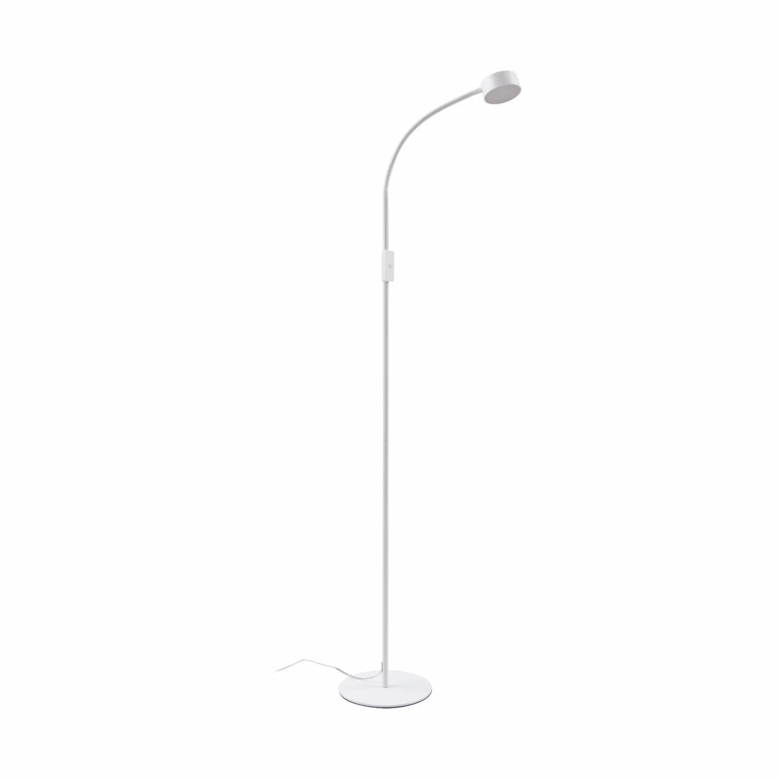 Lindby LED-lattiavalaisin Maori, valkoinen, metalli, CCT, himmennettävä