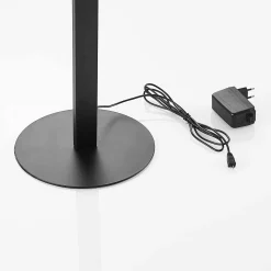 Lindby LED-lattiavalaisin Welina, musta, 150 cm, himmennettävä