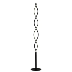 Lindby LED-lattiavalaisin Welina, musta, 150 cm, himmennettävä