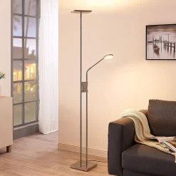 Lindby LED-lattiavalo Jonne, kulmikas, lukuvarsi, himmennettävä, 180 cm