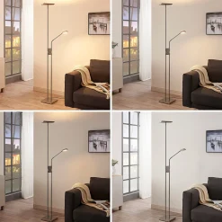 Lindby LED-lattiavalo Jonne, kulmikas, lukuvarsi, himmennettävä, 180 cm