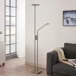 Lindby LED-lattiavalo Jonne, kulmikas, lukuvarsi, himmennettävä, 180 cm