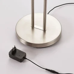 Lindby LED-lattiavalo Jonne, pyöreä, lukuvarsi, himmennettävä, 180 cm