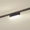 Lindby LED-nauha 48 V Lumaro, musta,5W,muovinen,himmennettävä