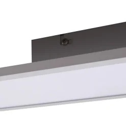 Lindby LED-paneeli Enhife, valkoinen, 80 x 20 cm, metallia, 4000 K