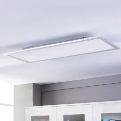 Lindby LED-paneeli Livel, CCT, 120 cm x 30 cm, kaukosäädin