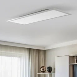 Lindby LED-paneeli Livel, CCT, 80 cm x 30 cm, kaukosäädin