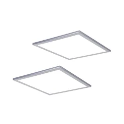 Lindby LED-paneeli Livel, 2 kpl, CCT, 40 cm x 40 cm, kaukosäädin
