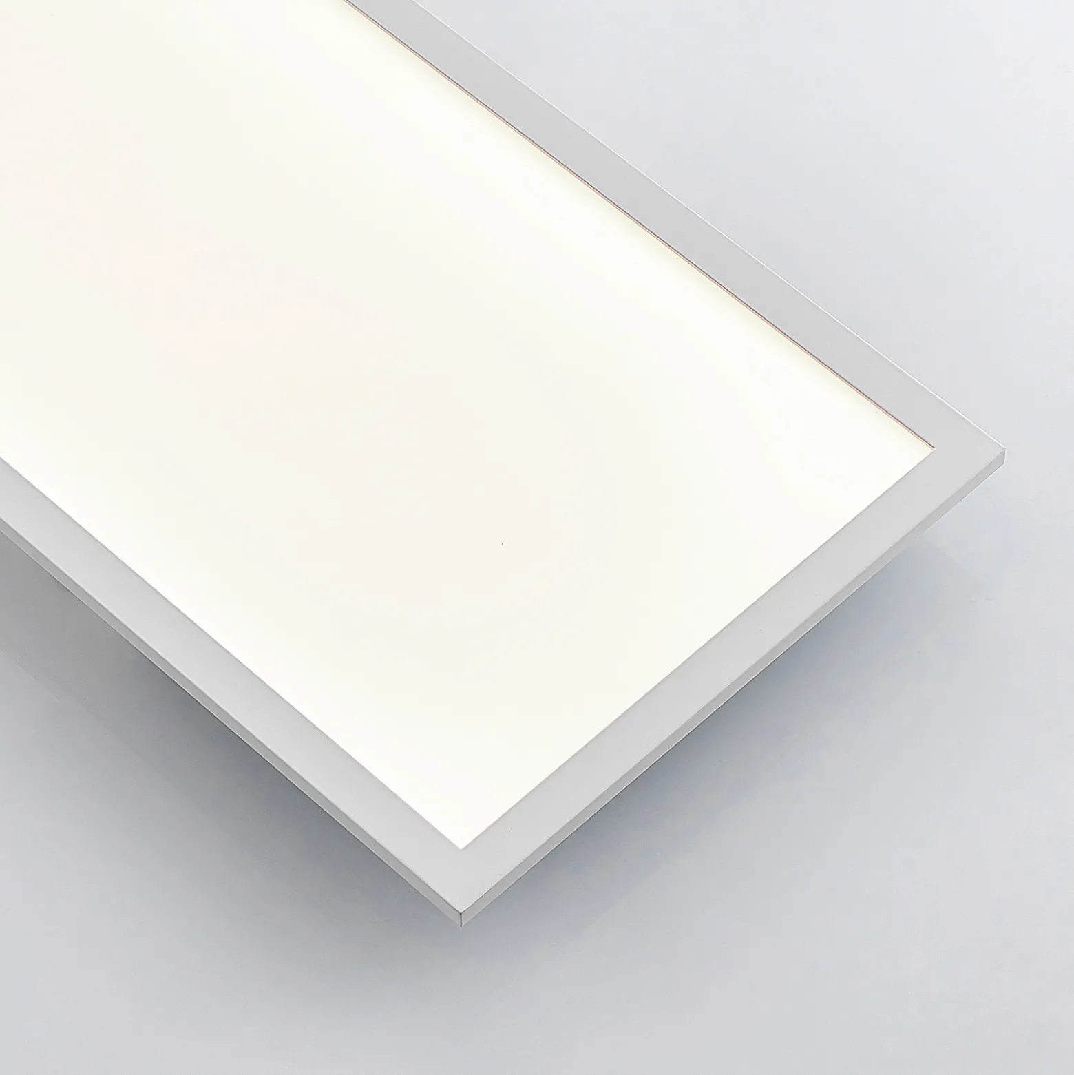 Lindby LED-paneeli Quais, 30 x 120 cm, valkoinen, alumiini, 4 000K