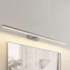 Lindby LED-peilivalaisin Jukka, 120 cm, kromi, metalli, IP44