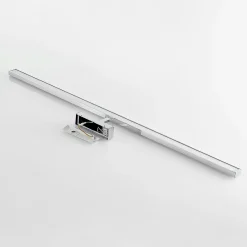 Lindby LED-peilivalaisin Jukka, 120 cm, kromi, metalli, IP44