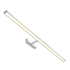 Lindby LED-peilivalaisin Jukka, 120 cm, kromi, metalli, IP44