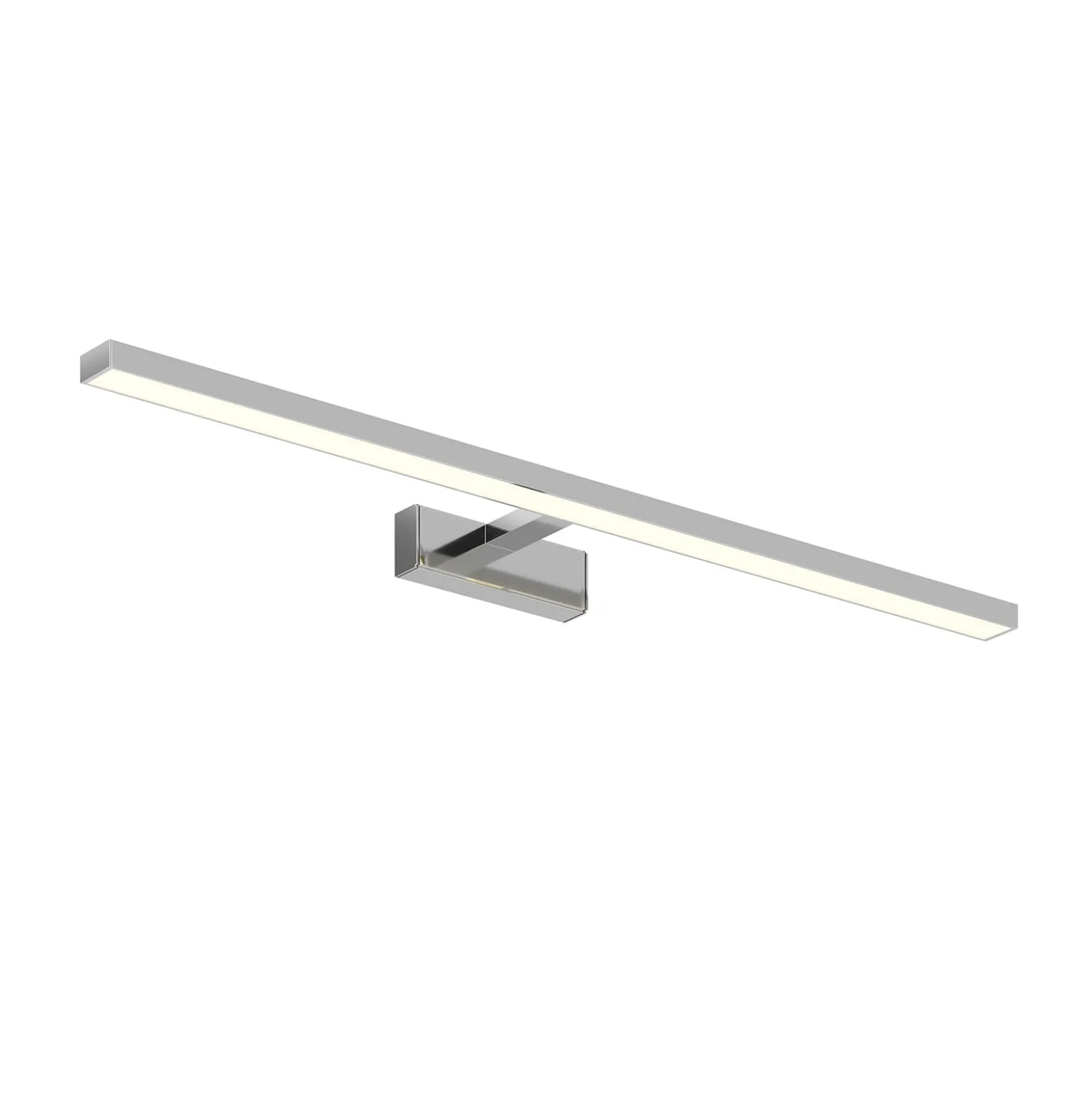Lindby LED-peilivalaisin Jukka, 90 cm, kromi, metalli, IP44