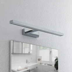 Lindby LED-peilivalaisin Jukka, 60 cm, kromi, metalli, IP44