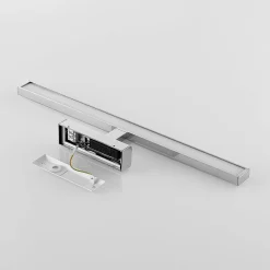 Lindby LED-peilivalaisin Jukka, 60 cm, kromi, metalli, IP44
