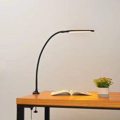 Lindby LED-puristinvalaisin Nilay, korkeus 70 cm, CCT, kotitoimisto,