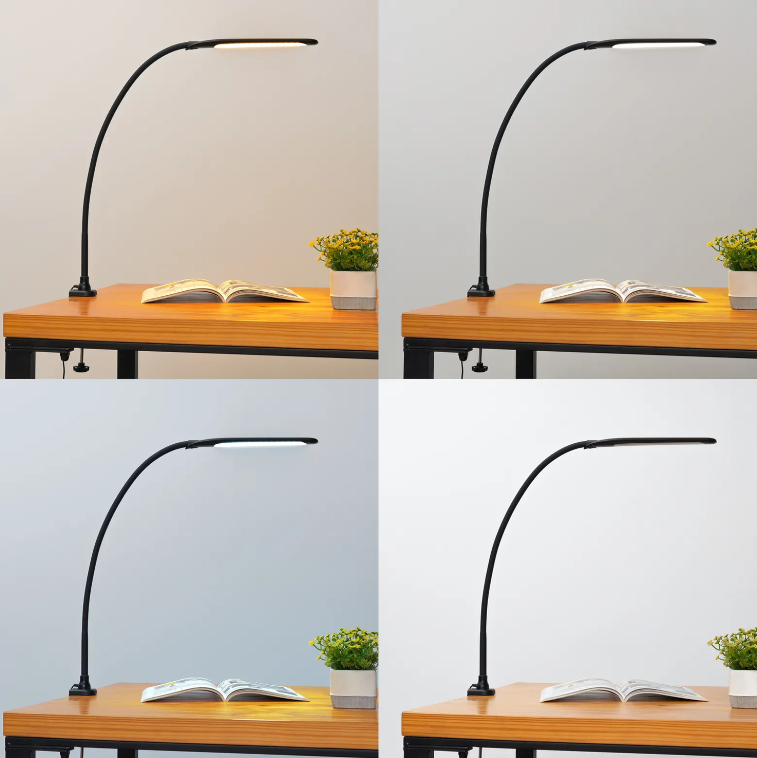 Lindby LED-puristinvalaisin Nilay, korkeus 70 cm, CCT, kotitoimisto,