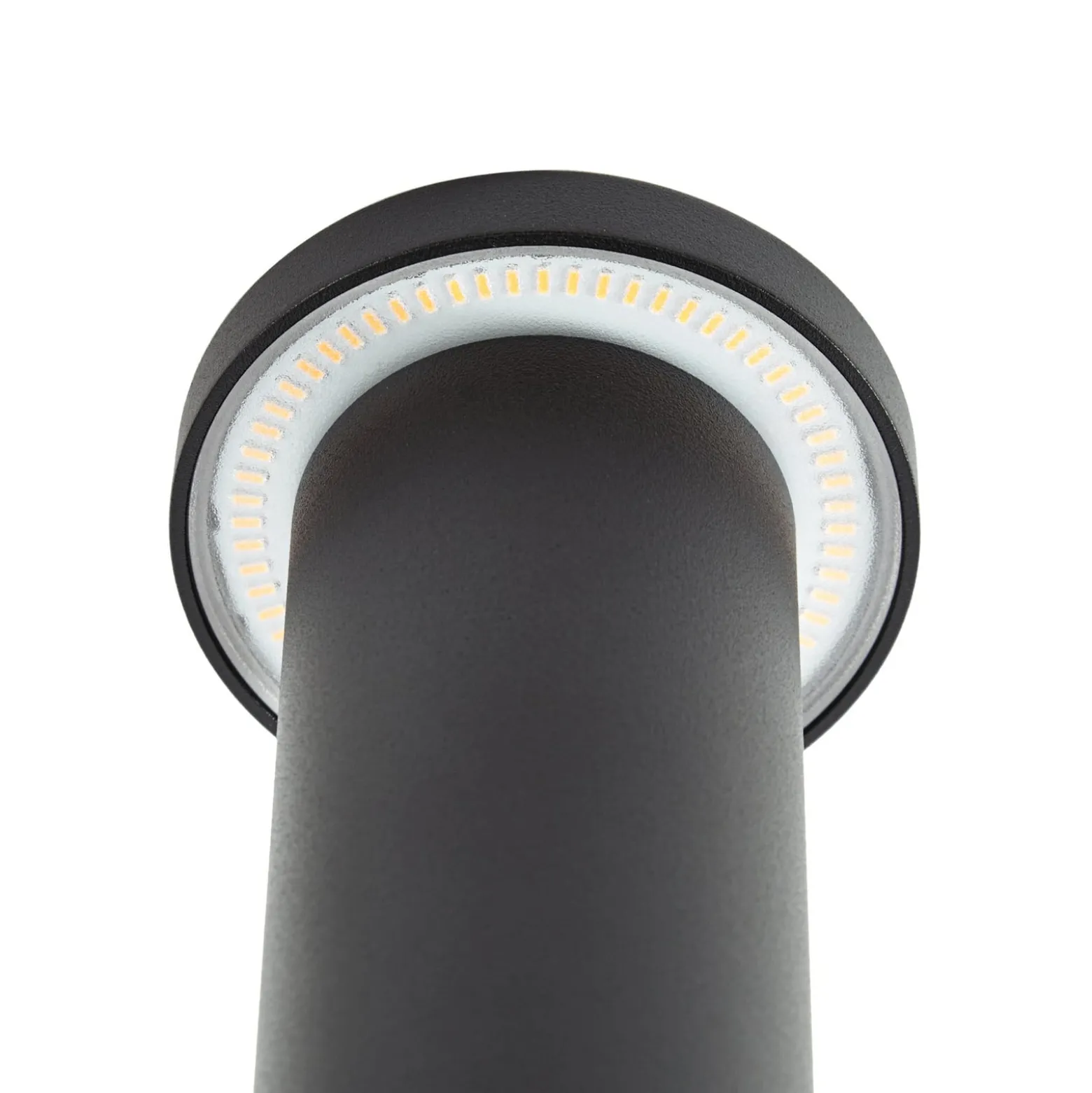 Lindby LED-pylväsvalaisin Cirel, korkeus 45 cm, musta, IP65