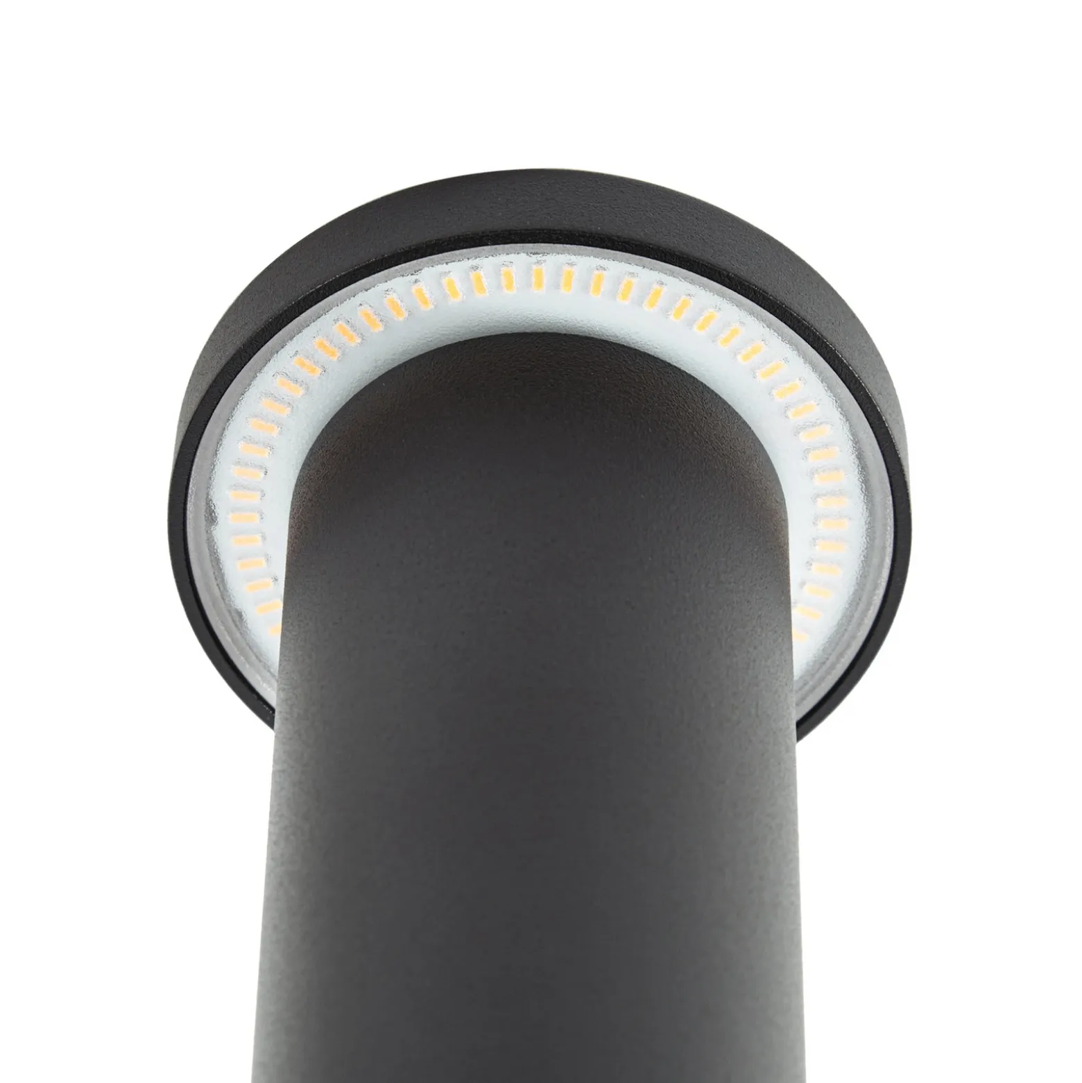 Lindby LED-pylväsvalaisin Cirel, korkeus 45 cm, musta, IP65