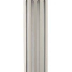 Lindby LED-pylväsvalaisin Fjorya, korkeus 90 cm, kiviharmaa, IP65