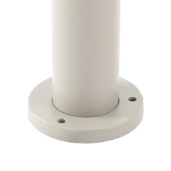Lindby LED-pylväsvalaisin Fjorya, korkeus 90 cm, kiviharmaa, IP65