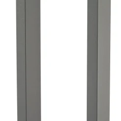 Lindby LED-pylväsvalaisin Meloni, antrasiitti, 65 cm, IP65, kääntyvä