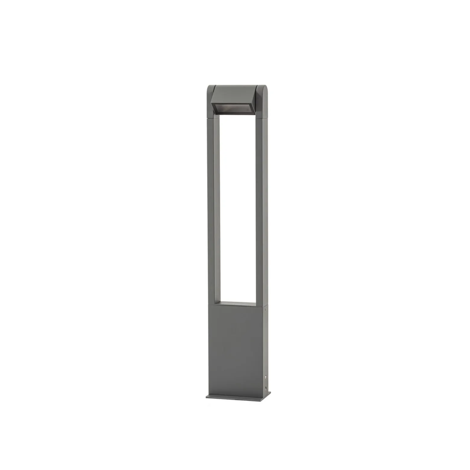 Lindby LED-pylväsvalaisin Meloni, antrasiitti, 65 cm, IP65, kääntyvä