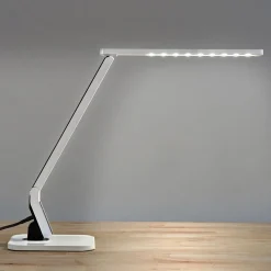 Lindby LED-pöytävalaisin Eleni, valkoinen, CCT, himmennettävä