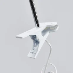 Lindby LED-pöytävalaisin Milow, valkoinen, metallia, 36 cm korkea