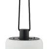 Lindby LED-riippuvalaisin Eleia, 2700 K, 16 cm, ladattava akku