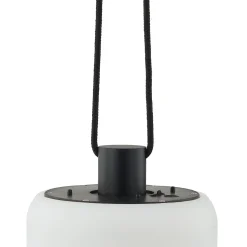 Lindby LED-riippuvalaisin Eleia, 2700 K, 16 cm, ladattava akku