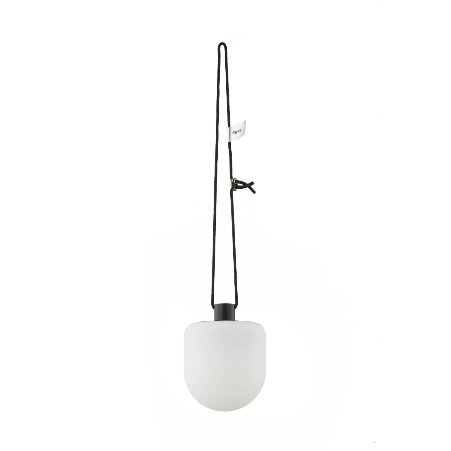 Lindby LED-riippuvalaisin Eleia, 2700 K, 16 cm, ladattava akku