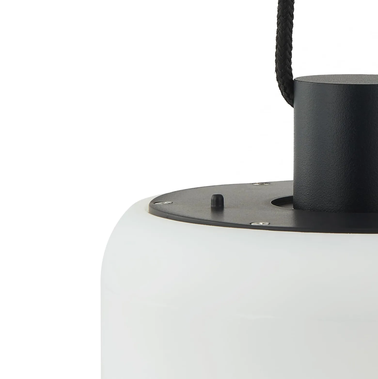 Lindby LED-riippuvalaisin Eleia, 2700 K, 16 cm, ladattava akku