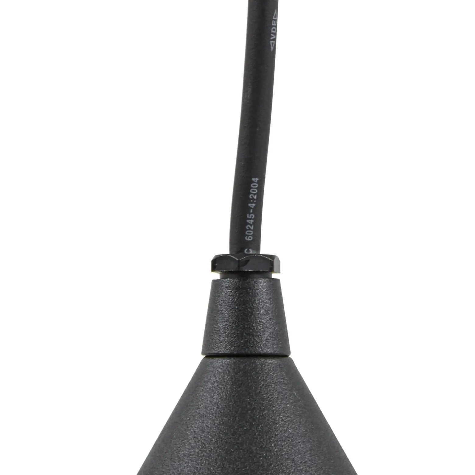 Lindby LED-riippuvalaisin Soran, halkaisija 15 cm, musta, IP44
