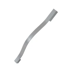Lindby LED-seinävalaisin Alvon, hopea, korkeus 50 cm, metalli