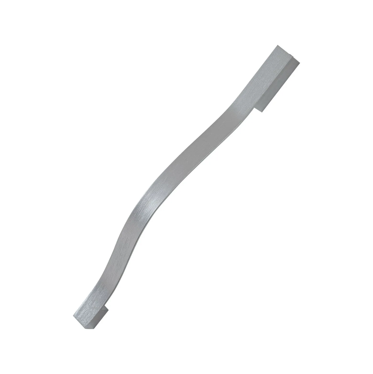 Lindby LED-seinävalaisin Alvon, hopea, korkeus 50 cm, metalli